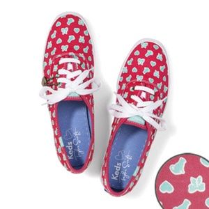 Taylor Swift's Favorite Things Red and Blue Keds Collab Size 7.5